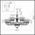 Подвесная люстра Odeon Light Giovanni 4000/15 Подвесная люстра Odeon Light Giovanni 4000/15